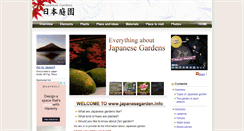 Desktop Screenshot of japanese-gardens.info