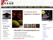 Tablet Screenshot of japanese-gardens.info